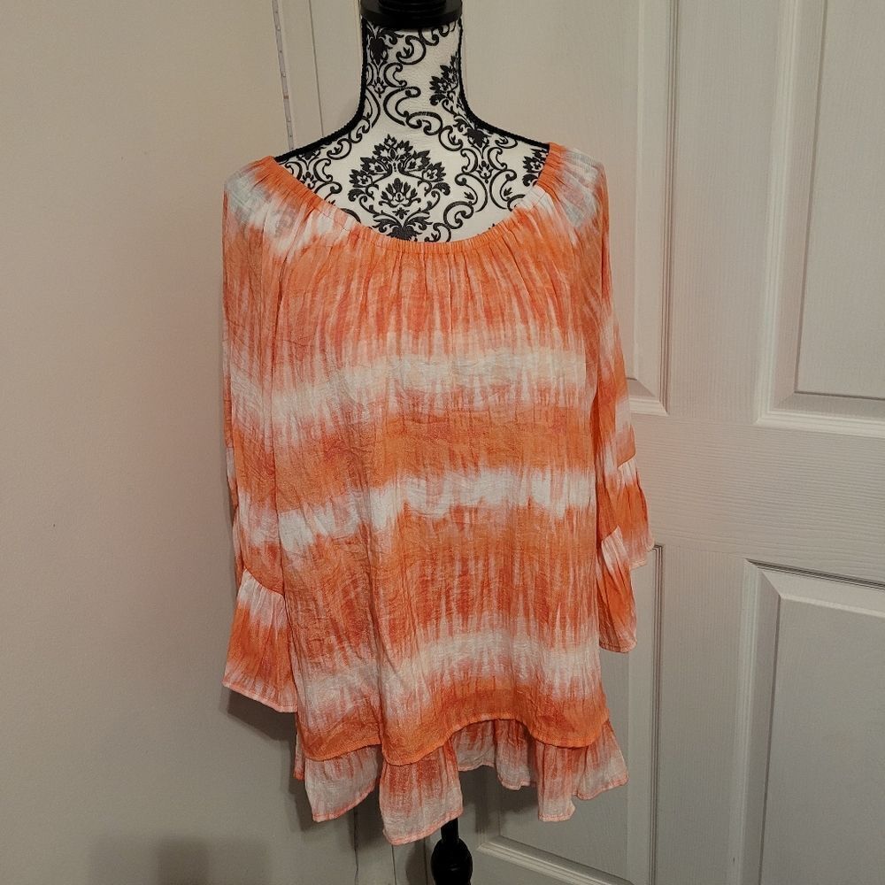New Directions tye dyed top‎